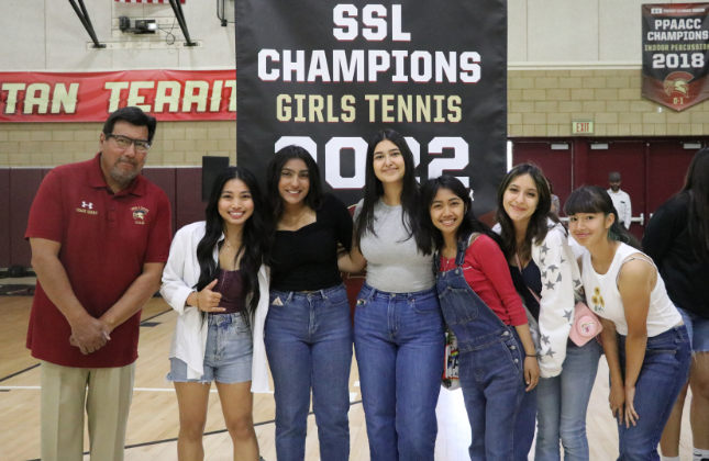  South Sequioa League Girls Tennis Champions 2022